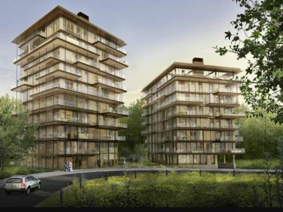 Le projet Balcons en for&ecirc;t, laur&eacute;at du concours "Immeuble &agrave; vivre bois"
