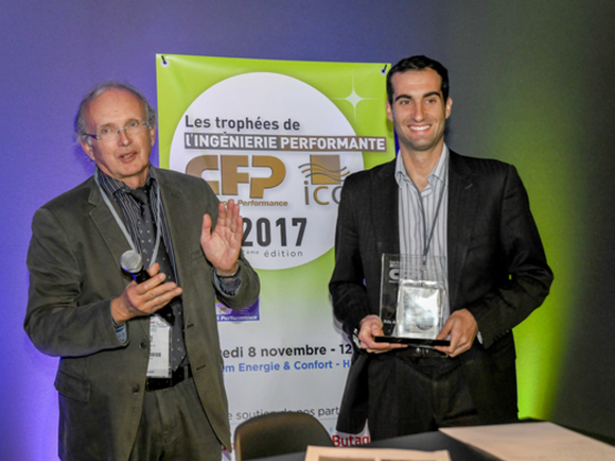 Amo&egrave;s laur&eacute;at du troph&eacute;e de l'ing&eacute;nierie Performante au Salon Interclima