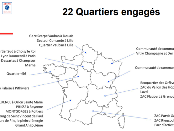 Exp&eacute;rimentation des quartiers E+C- pour l'ADEME : volet 3 termin&eacute; !