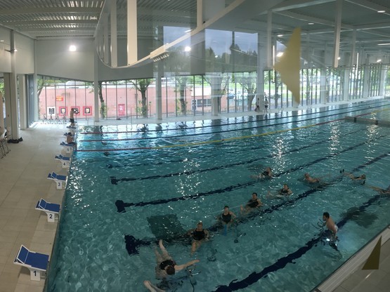R&eacute;ception et ouverture au public du complexe aquatique Aqualens !
