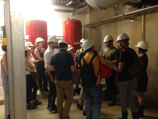 Visite du r&eacute;seau de chaleur et de froid de Paris-Saclay et d'une chaufferie bois &agrave; Paris